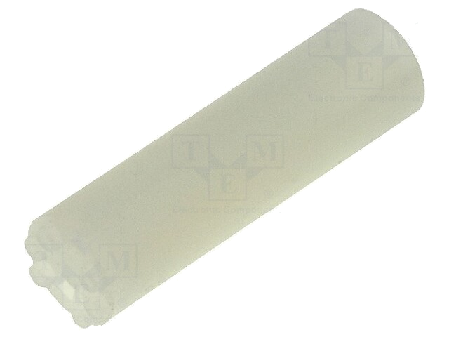 Afstandbus; LED; Øext: 5mm; ØLED: 3mm; L: 12,2mm; natuurlijk; UL94V-2 Afstandbus; LED; Øext: 5mm; ØLED: 3mm; L: 12,2mm; natuurlijk; UL94V-2